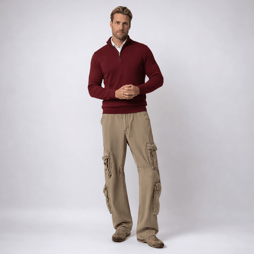 Classic Half - Zip Sweater - Montford & Co