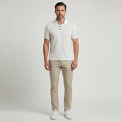 Classic Textured Polo Shirt - Montford & Co