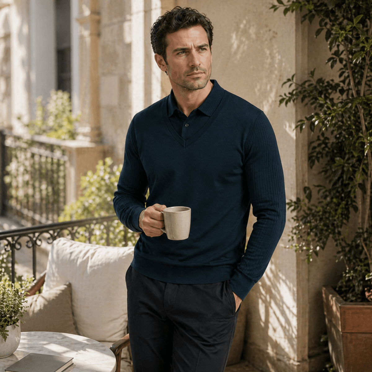 Cortina Soft Business Knit Polo Shirt - Montford & Co