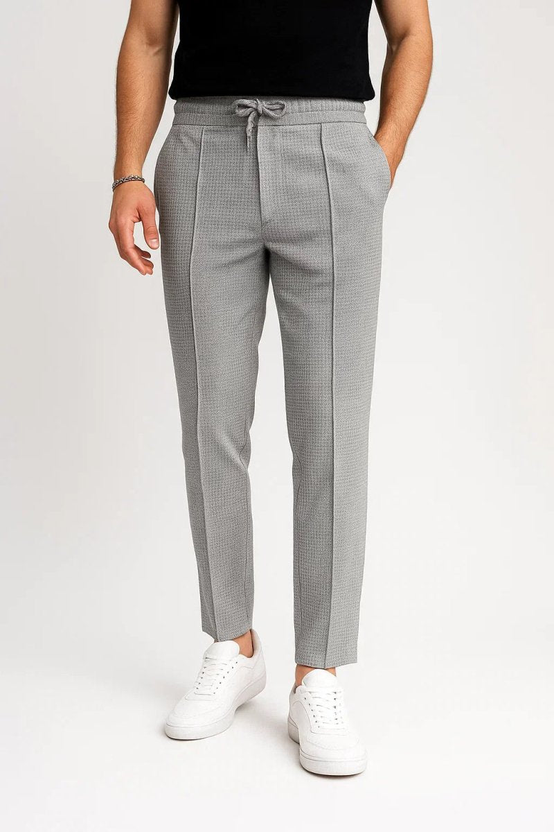 Cotton Blend Pants with Vintage Lining - Montford & Co