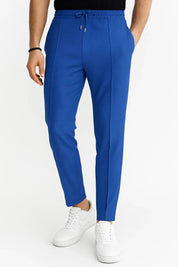 Cotton Blend Pants with Vintage Lining - Montford & Co