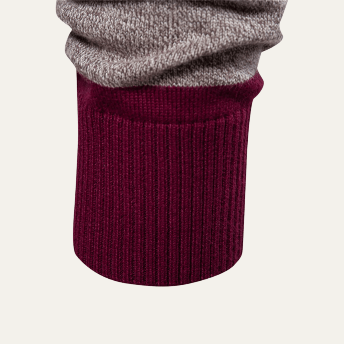 Cotton Button - Up Striped Knit Polo Sweater - Montford & Co