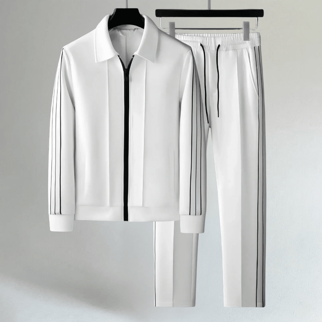 Cotton Tracksuit Set - Montford & Co