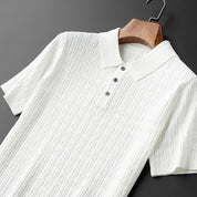 Diamond Knit Polo for Men - Montford & Co