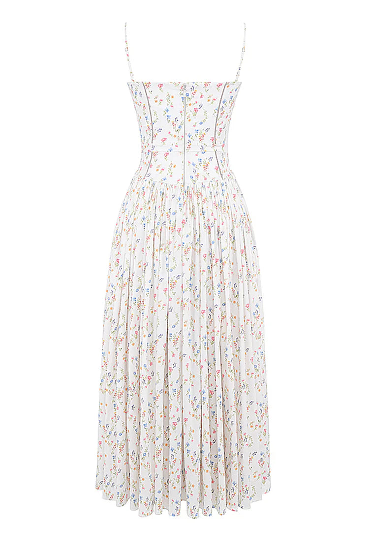 Maxi Dress – Delicate Floral Print – Romantic Summer Style