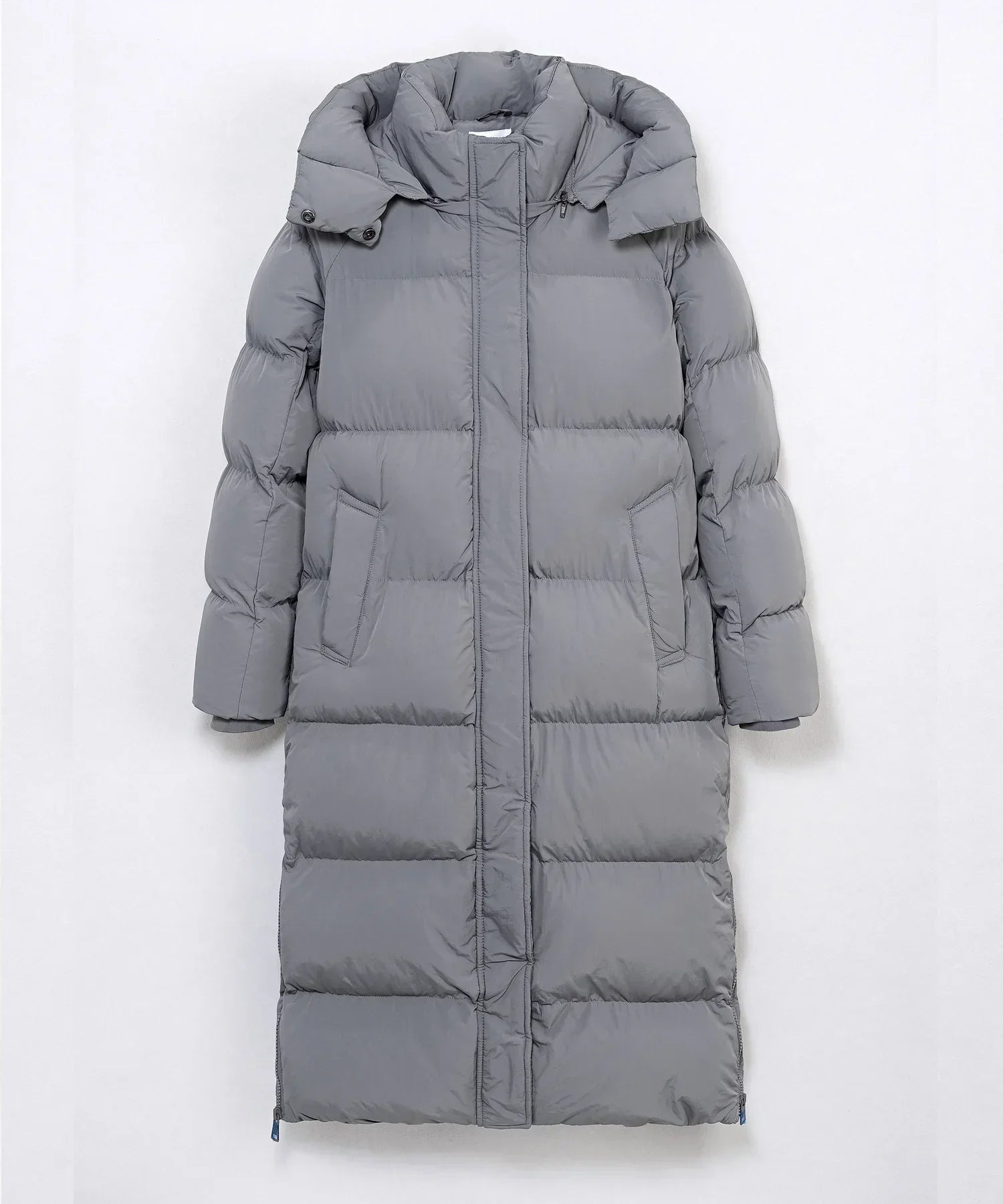 Puffer Coat – Longline Quilted Design – Winter Warmth Style