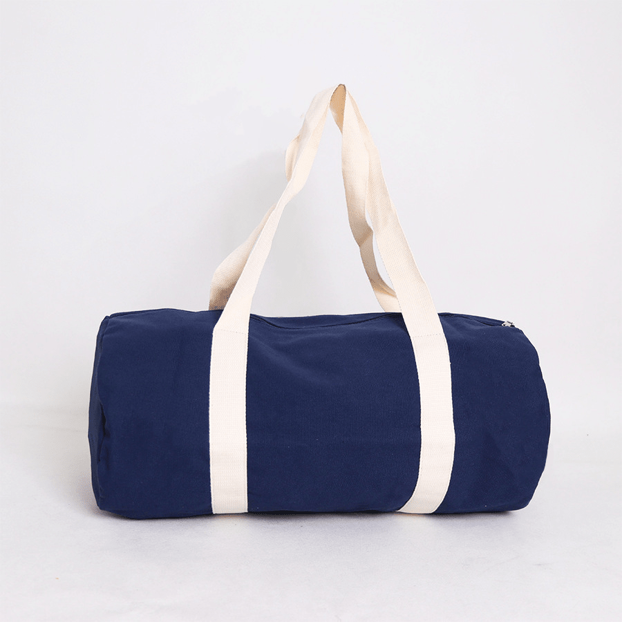 Durable Canvas Barrel Bag - Montford & Co