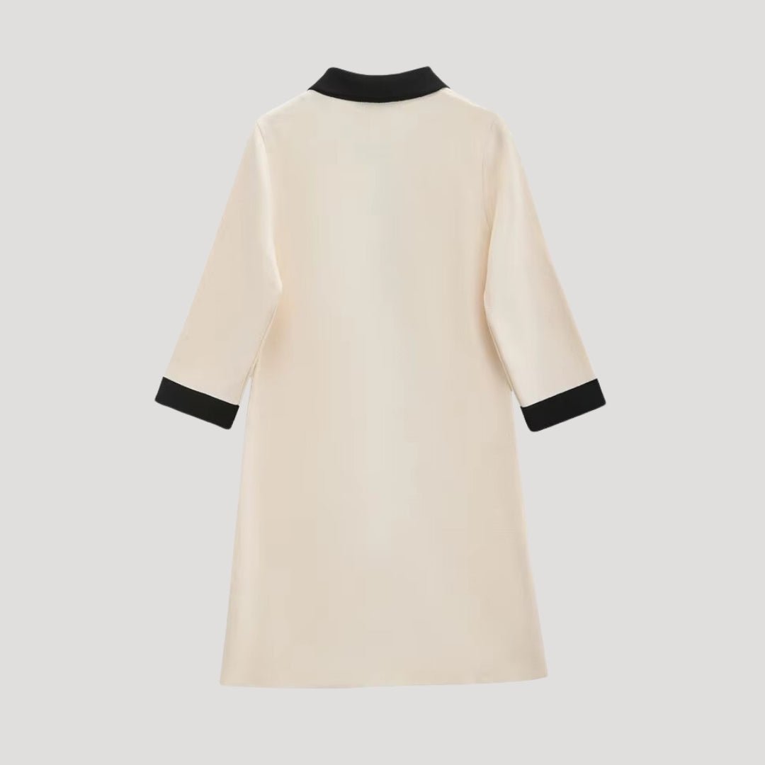 Elegant buttoned knit Dress - Montford & Co