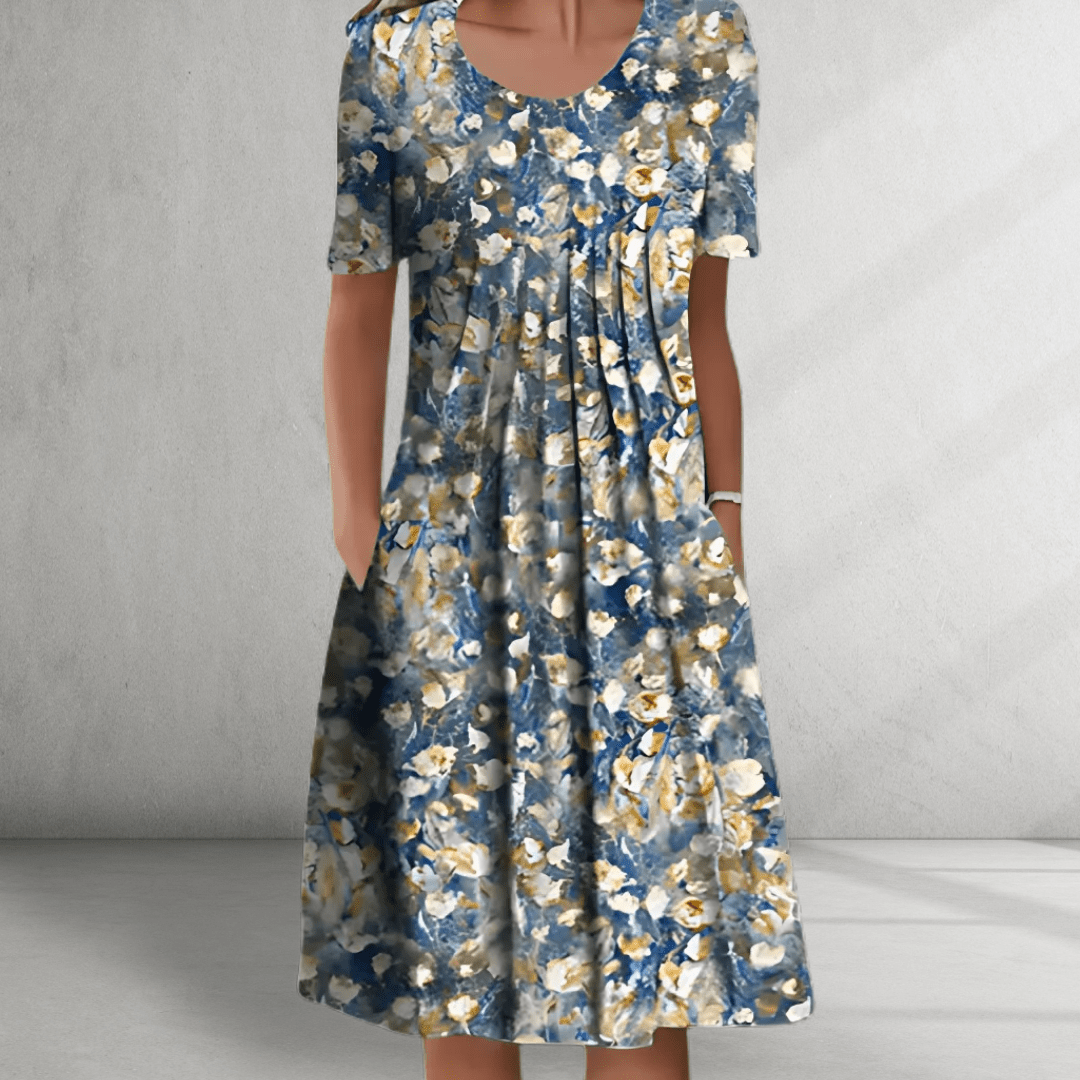 Elegant Floral Dress - Montford & Co