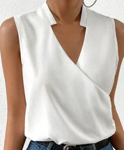 Elegant sleeveless top - Montford & Co