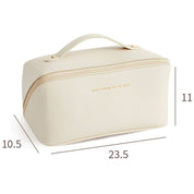 Makeup Bag – Sleek PU Leather – Travel & Daily Essentials