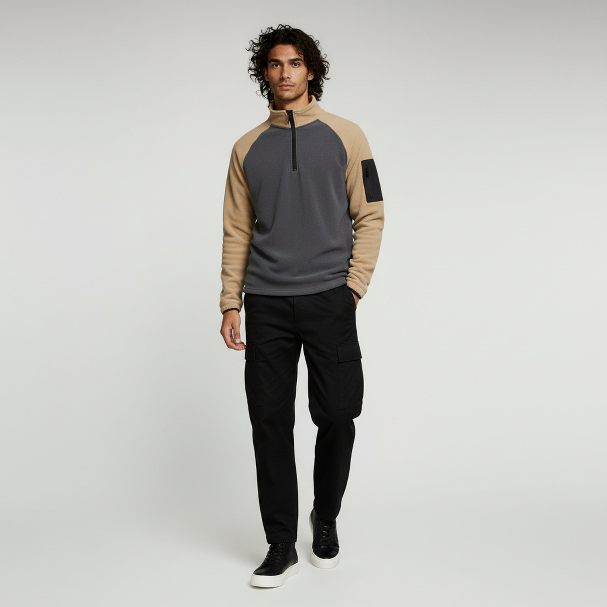 Half Zip Fleece – Cozy Warmth for Outdoor Activities - 1