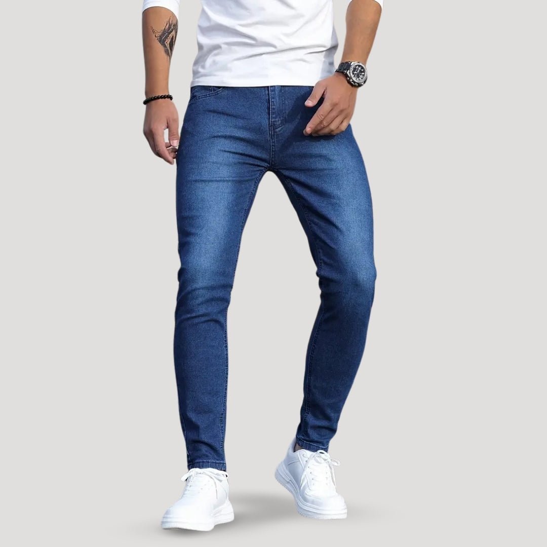 High Stretch Slim Fit Jeans - Montford & Co