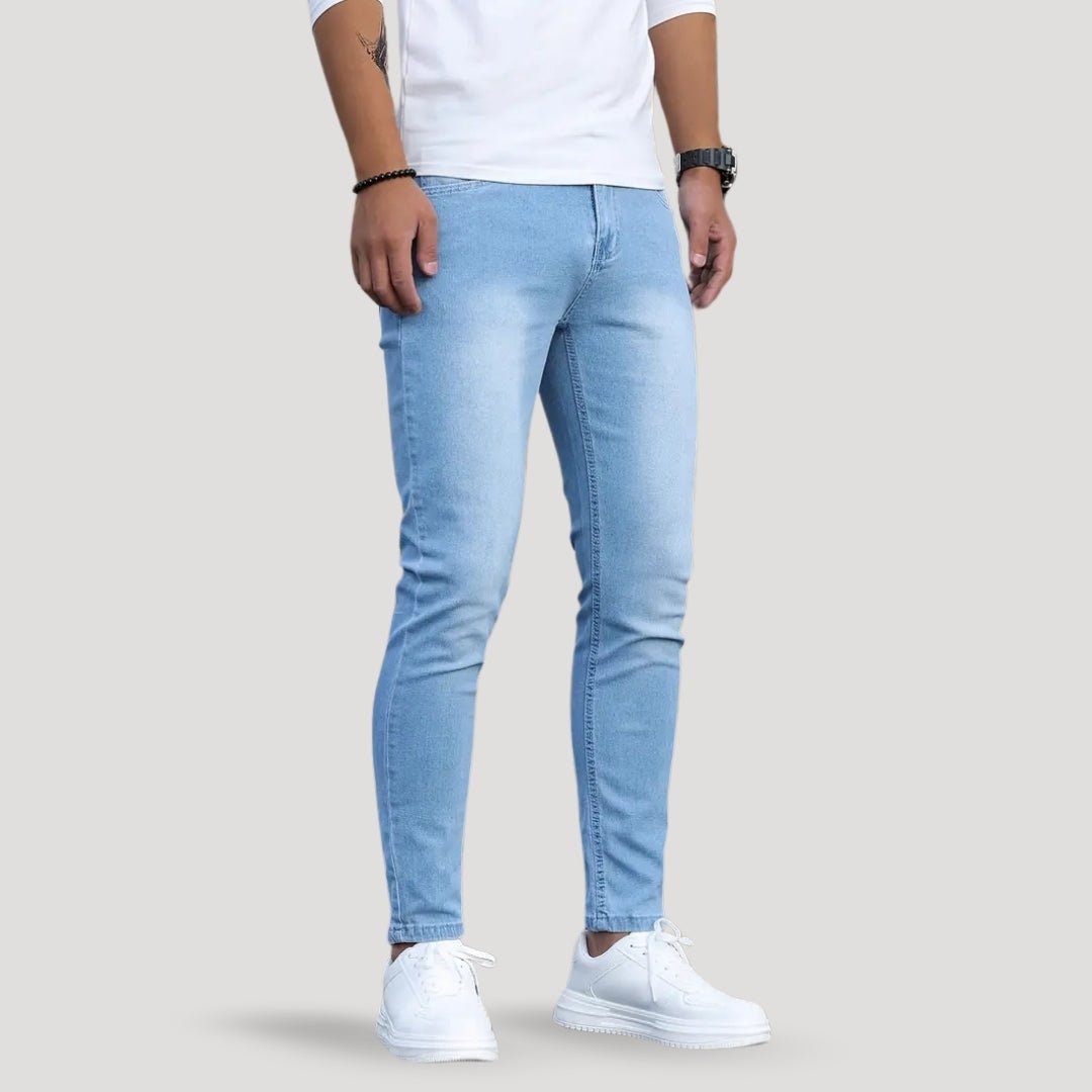 High Stretch Slim Fit Jeans - Montford & Co