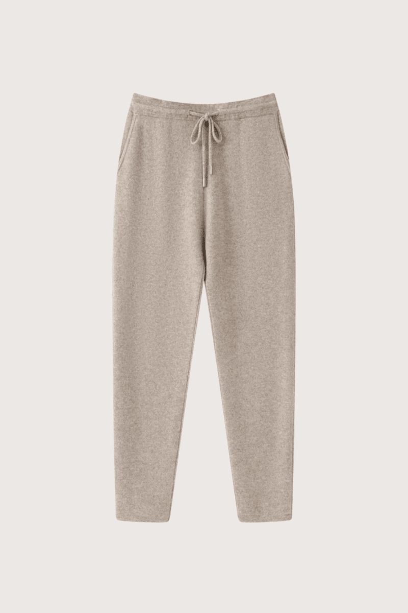 High Waist Thick Casual Warm Trousers - Montford & Co