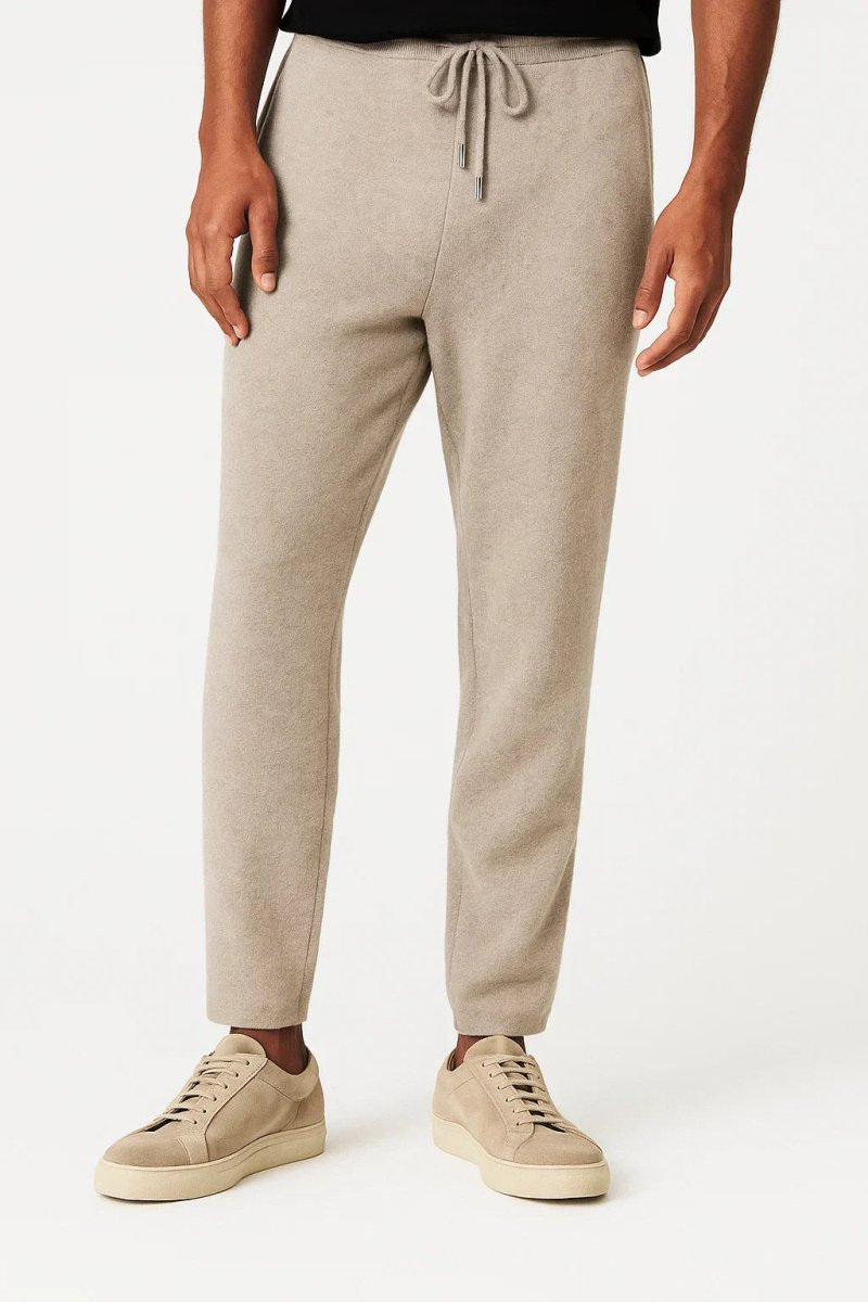 High Waist Thick Casual Warm Trousers - Montford & Co