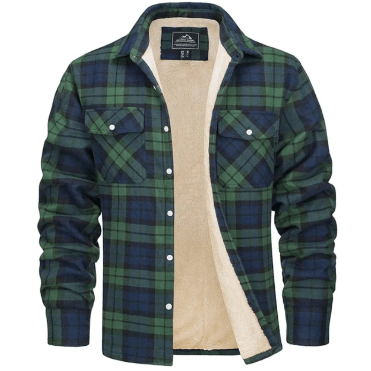 Jacket – Mens – Autumn & Winter – Heren Vest met Ruitpatroon en Fleece Voering – Montford Co - Montford & Co