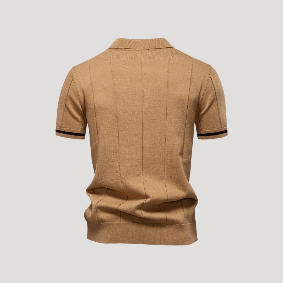 Knit Polo Zip Collar - Montford & Co