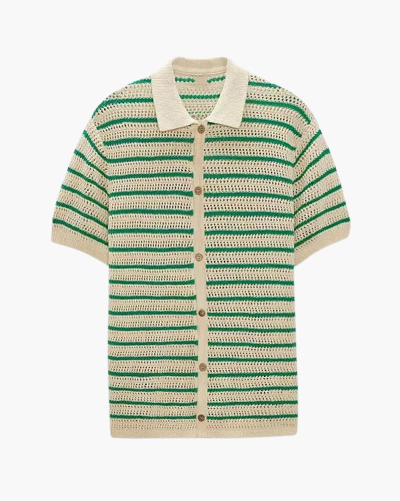 Knitted Button Shirt - Montford & Co