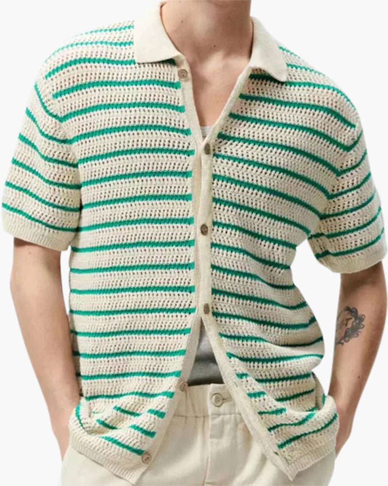 Knitted Button Shirt - Montford & Co