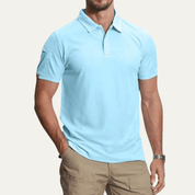 Lightweight Breathable Sports Polo Shirt - Montford & Co