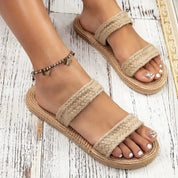 Linen Sandals - Montford & Co