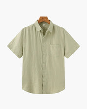 Linen Shirt (Short Sleeve) - Montford & Co