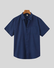 Linen Shirt (Short Sleeve) - Montford & Co