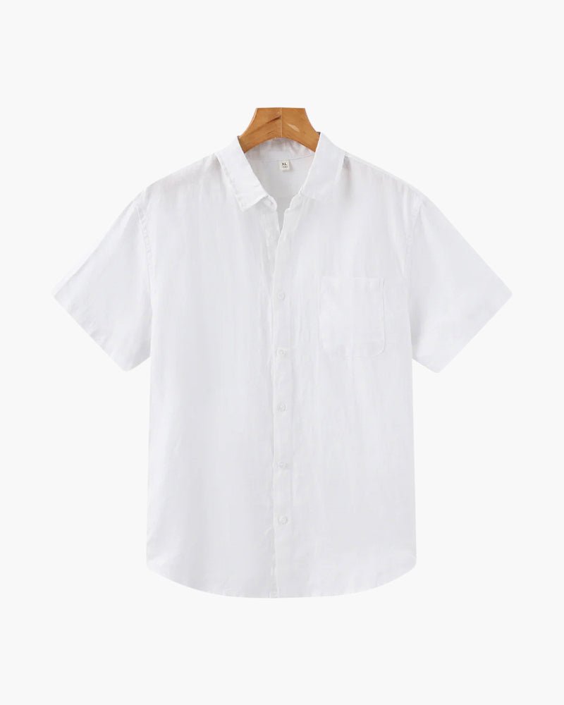 Linen Shirt (Short Sleeve) - Montford & Co