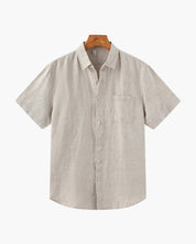 Linen Shirt (Short Sleeve) - Montford & Co