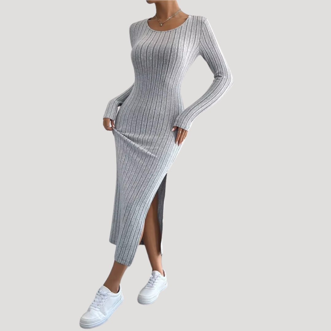 Long sleeve Midi Dress - Montford & Co