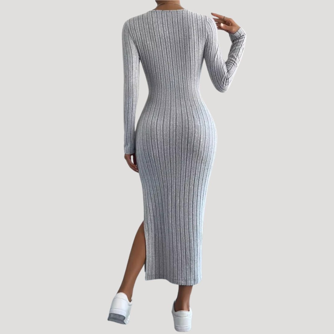 Long sleeve Midi Dress - Montford & Co