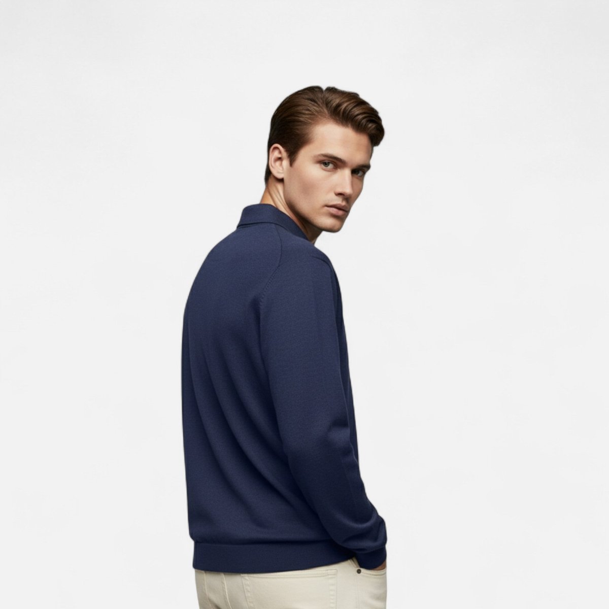 Long Sleeve Polo - Montford & Co