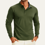 Long Sleeve Polo Shirt - Montford & Co
