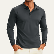 Long Sleeve Polo Shirt - Montford & Co