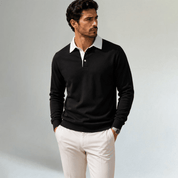 Long Sleeve Polo Shirt - Montford & Co