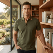 Meadowcrest Ridge Polo Shirt with Contrast Trim - Montford & Co