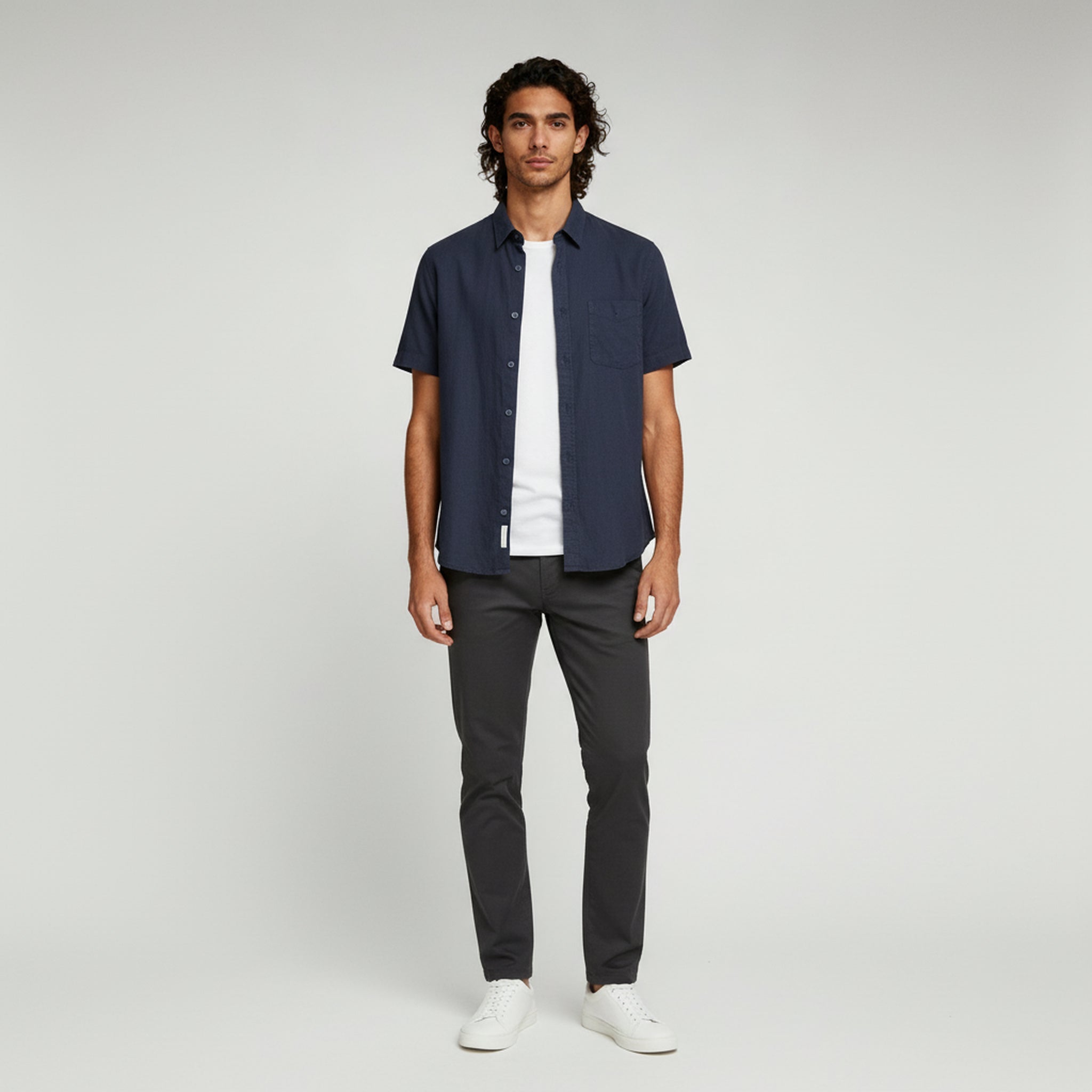 Breathable Short-Sleeve Shirt – Effortless Style for Summer Days - 1