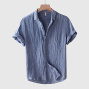 Men's Breathable Linen Shirt - Montford & Co