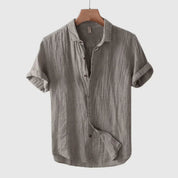 Men's Breathable Linen Shirt - Montford & Co