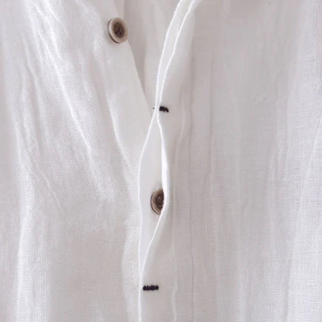 Men's Breathable Linen Shirt - Montford & Co