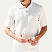 Monopoli Breathable Business Knit Polo Shirt - Montford & Co