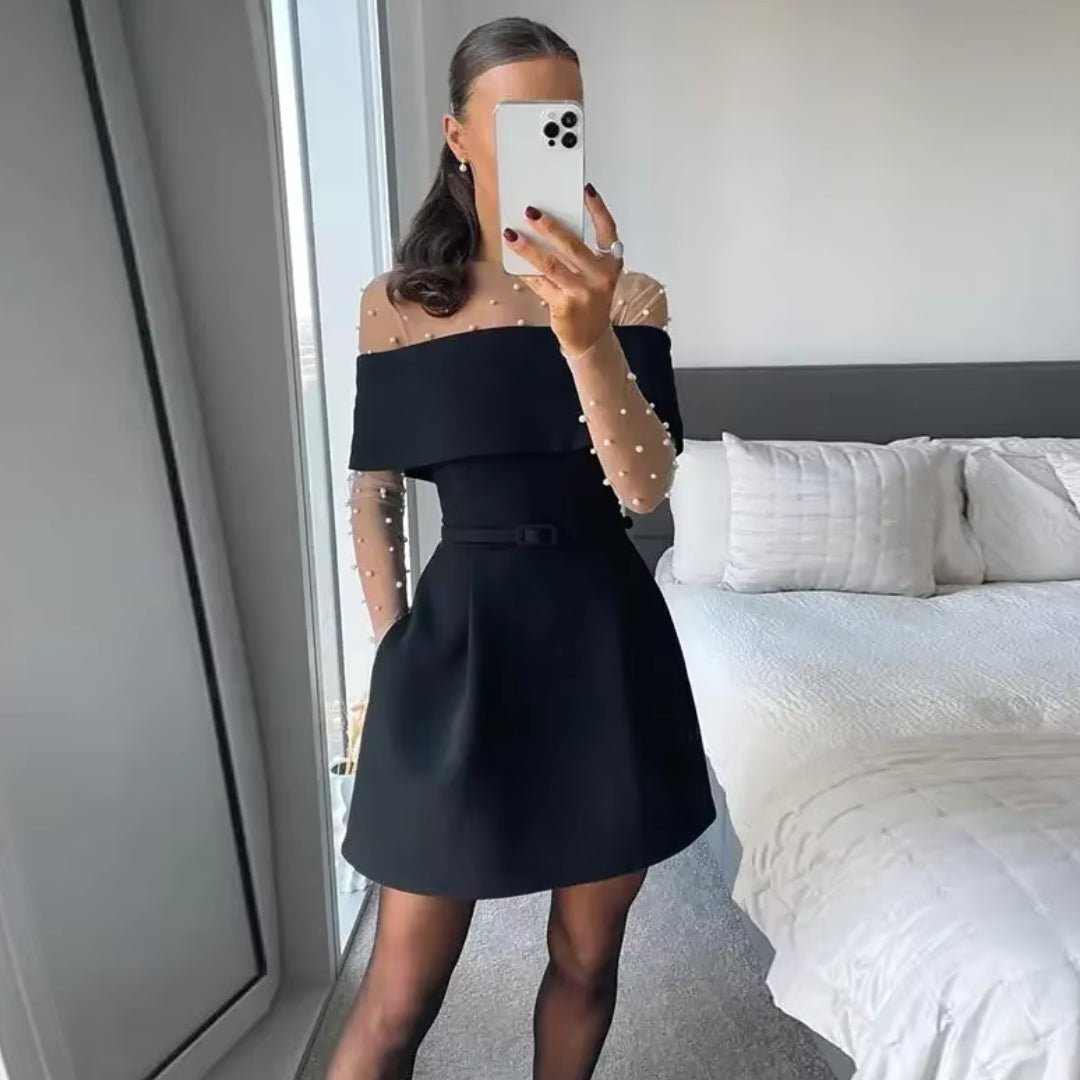 Off shoulder Mini Dress - Montford & Co