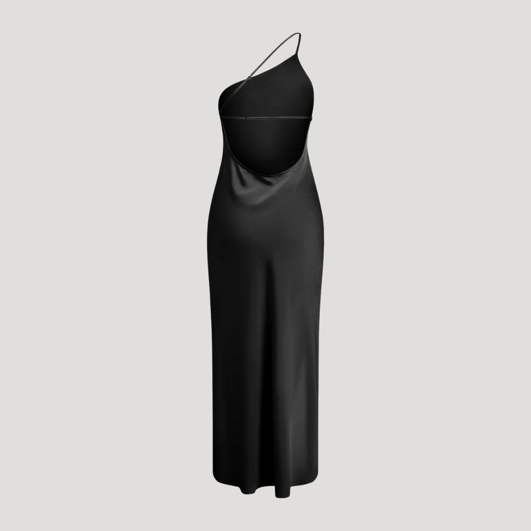 One shoulder slip Dress - Montford & Co