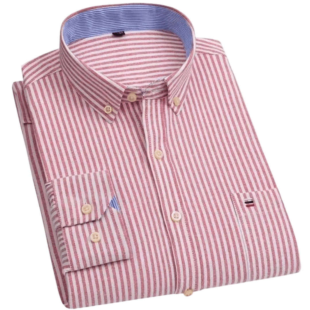 Overhemden – Heren – All Season – Classic Check Shirt met Borstzak – Montford Co - Montford & Co