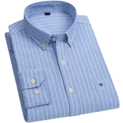 Overhemden – Heren – All Season – Classic Check Shirt met Borstzak – Montford Co - Montford & Co