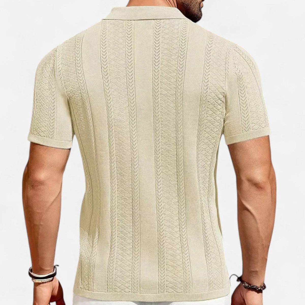 Patchwork Knit Shirt - Montford & Co