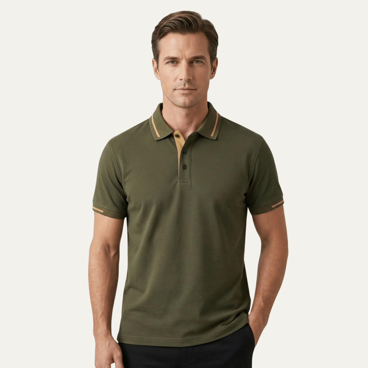 Polo Shirt with Contrast Trim - Montford & Co
