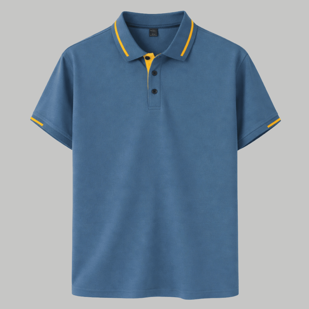 Polo Shirt with Contrast Trim - Montford & Co