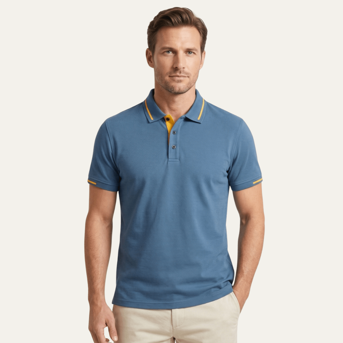 Polo Shirt with Contrast Trim - Montford & Co